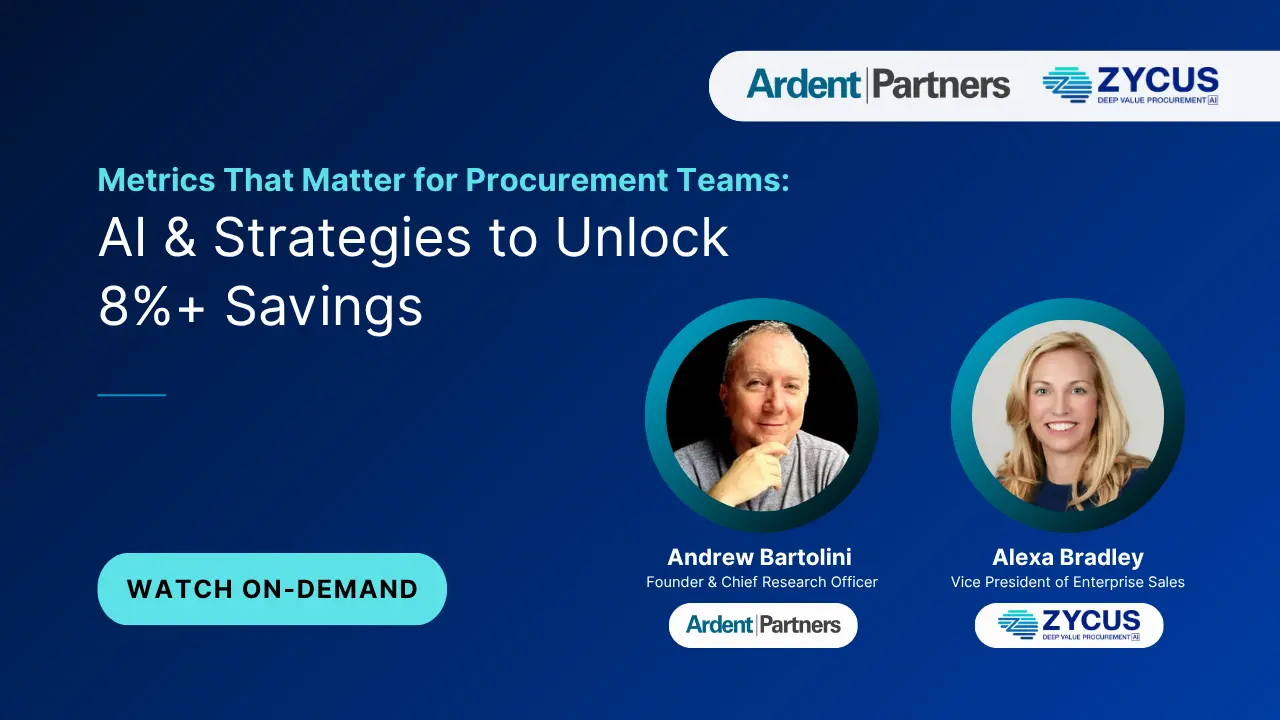Metrics That Matter for Procurement Teams: AI & Strategies to Unlock 8%+ Savings