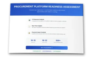 Procurement Platform Readiness Assessment