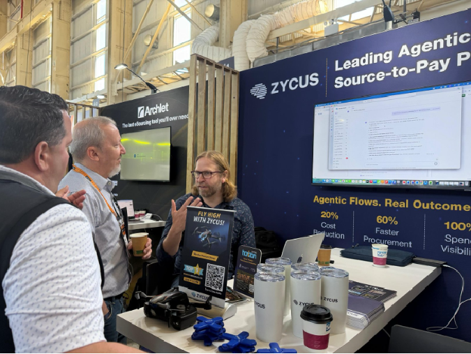 Zycus booth at DPW New York 2026