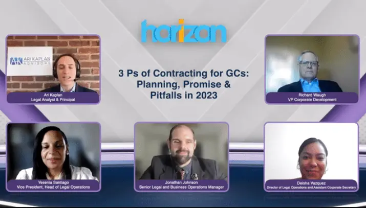 Exploring Contracting Strategies for General Counsels in 2023: A Panel Discussion