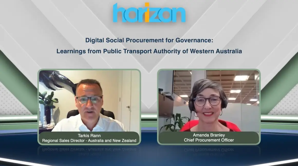 Digital Social Procurement for Governance - Learnings from the Public Transport Authority of Western Australia