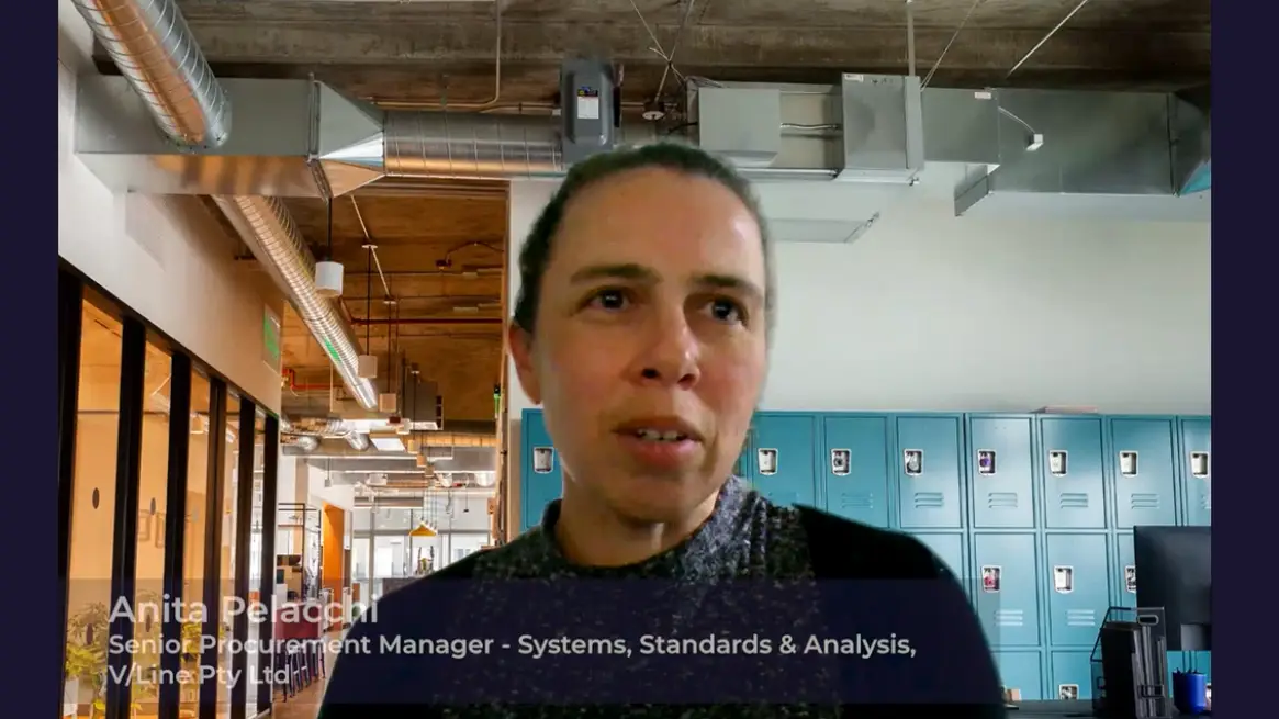 Procurement Excellence with Anita Pelacchi at V-Line