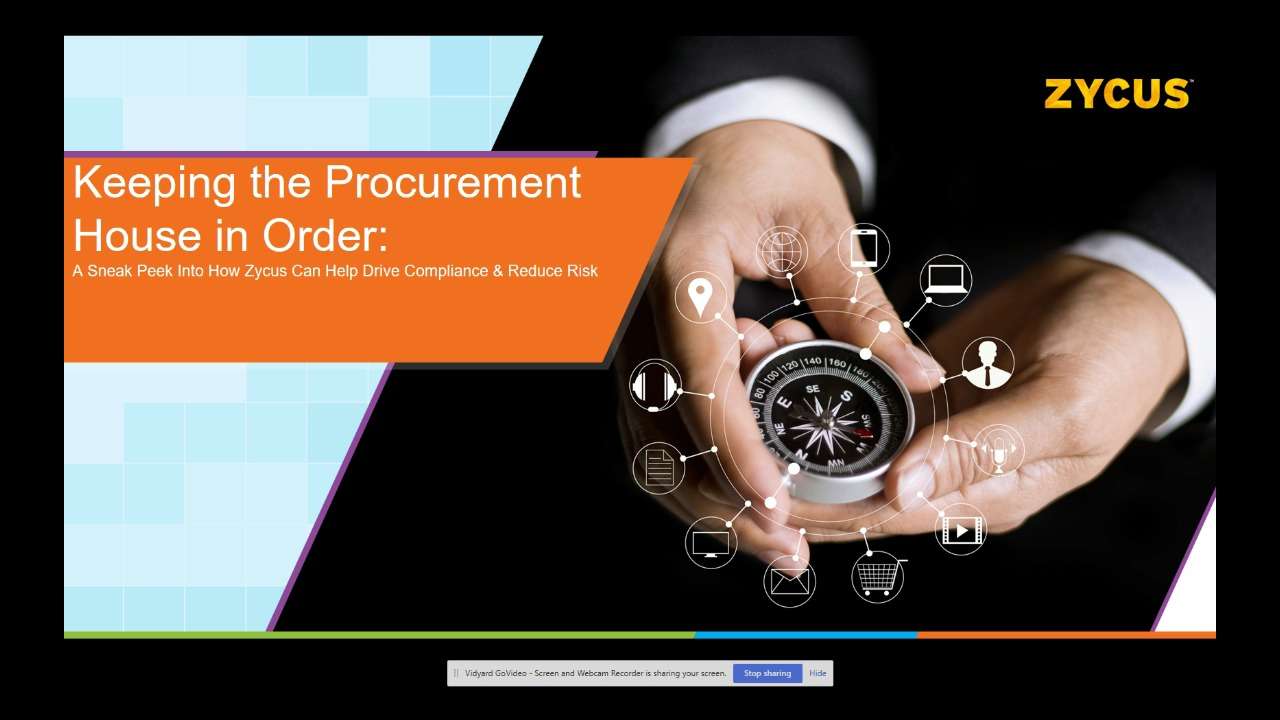 Keeping The Procurement House In Order