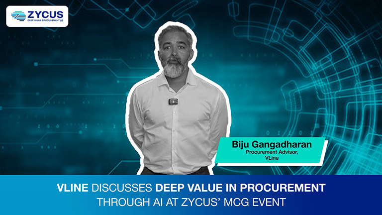 VLine Procurement Innovation with Zycus – Biju Gangadharan