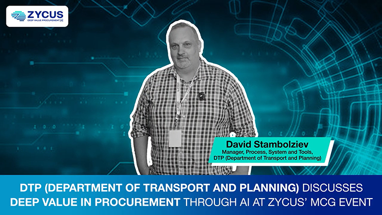 DTP Procurement Transformation with Zycus – David Stambolziev
