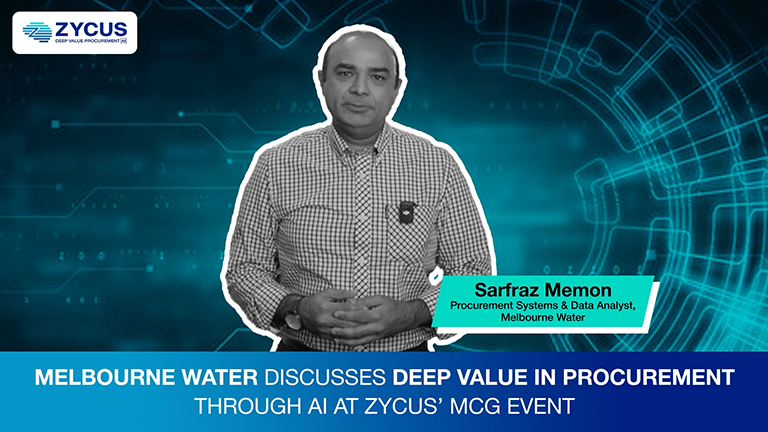 Melbourne Water procurement transformation with Zycus shows how AI-driven systems are redefining procurement strategy at the MCG event.