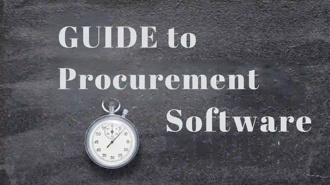Procurement Software for Small Business