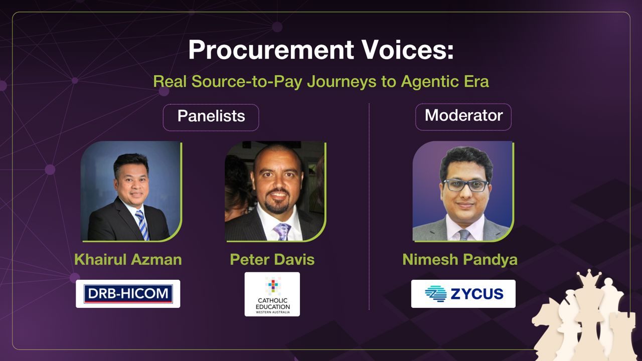 Procurement Voices: Real Source-to-Pay Journeys to Agentic Era (Panel Discussion - APAC)