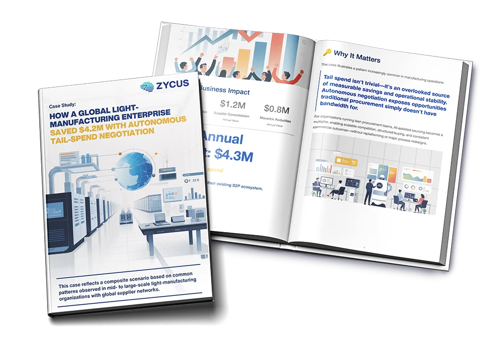 How a Light-Manufacturing Enterprise Delivered $4.3M in Annual Benefit with Autonomous Negotiation